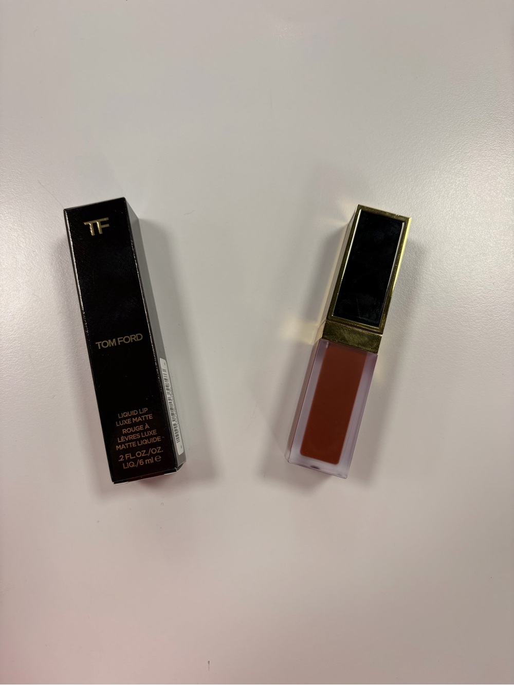 Tom Ford Liquid Lip Luxe Matte - #123 Devoted 6ml/.2 Fl Oz NIB new